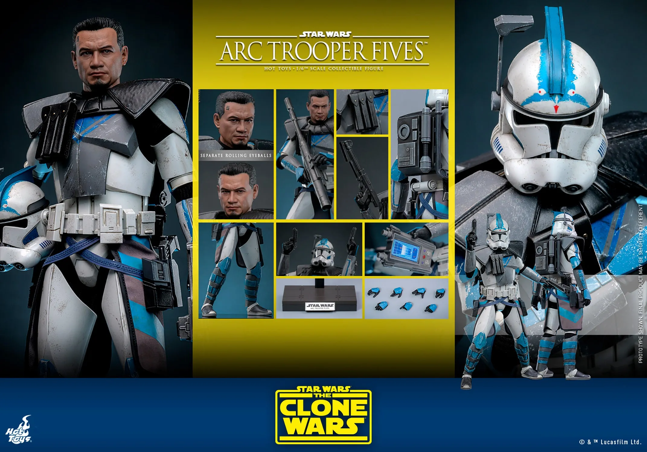 Arc Trooper Fives 1/6 Scale Figure