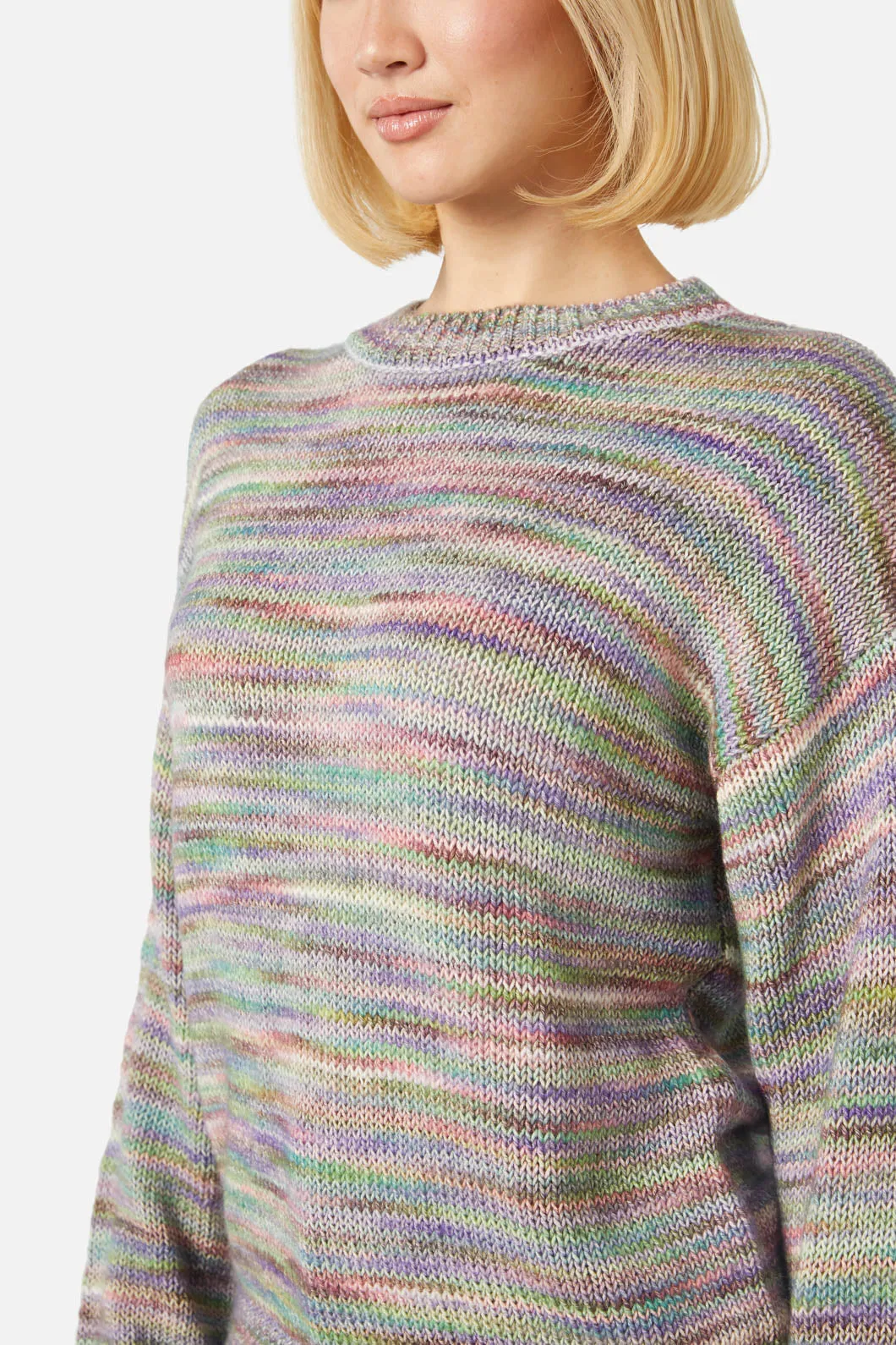 Aspen Knit Sweater Lilac