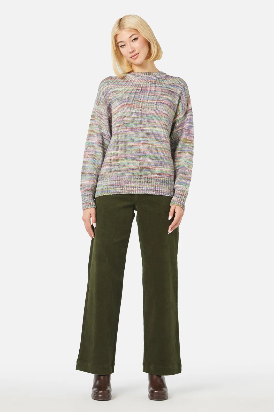 Aspen Knit Sweater Lilac