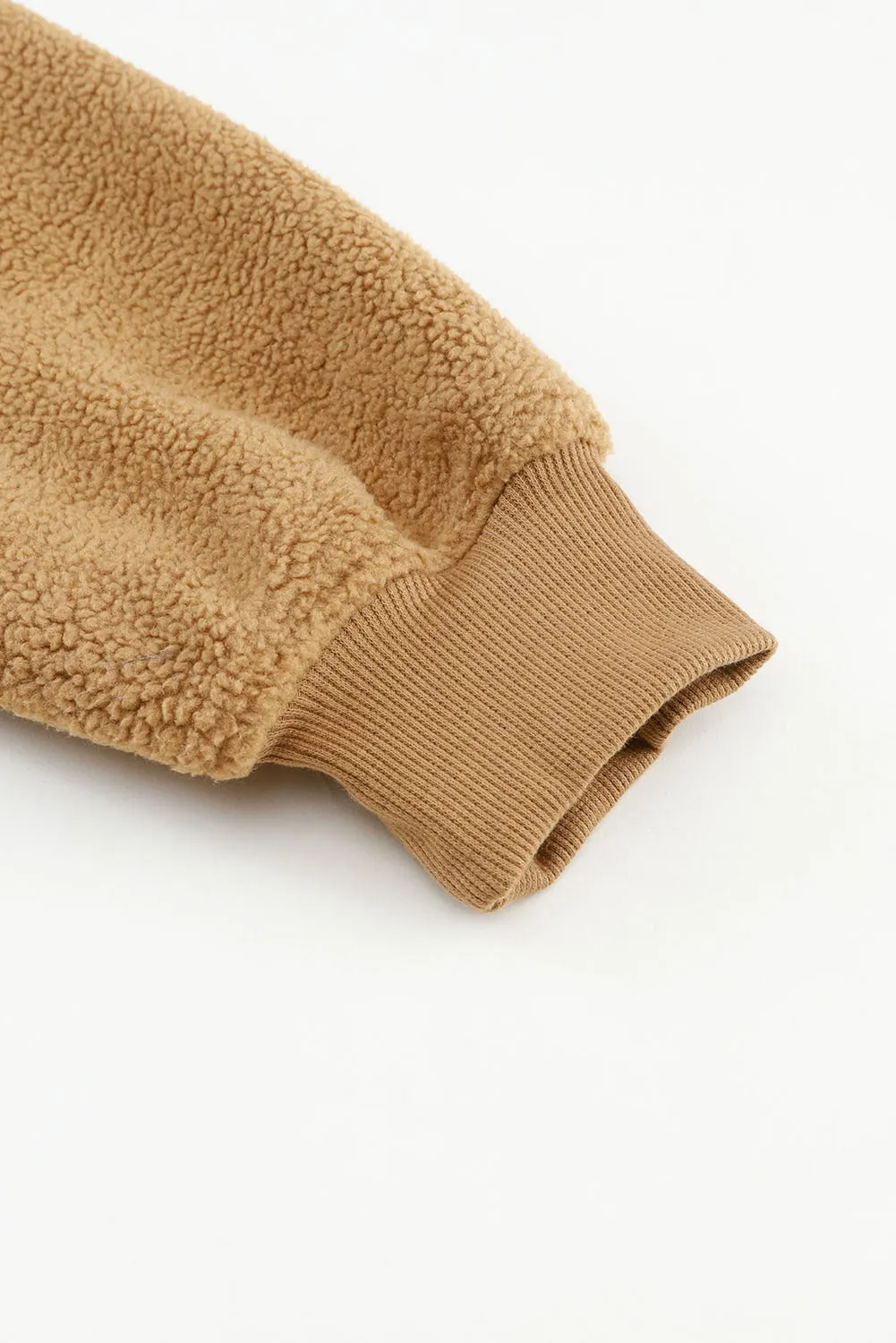 Brown Fleece Jacket