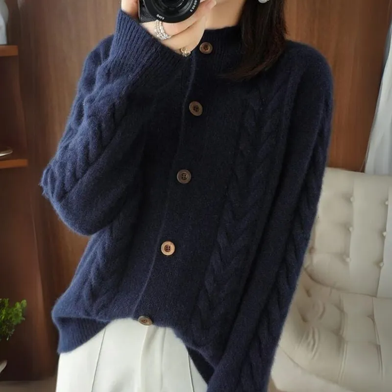 Charlotte Cable Cardigan