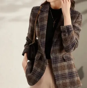 Classic Tweed Blazer