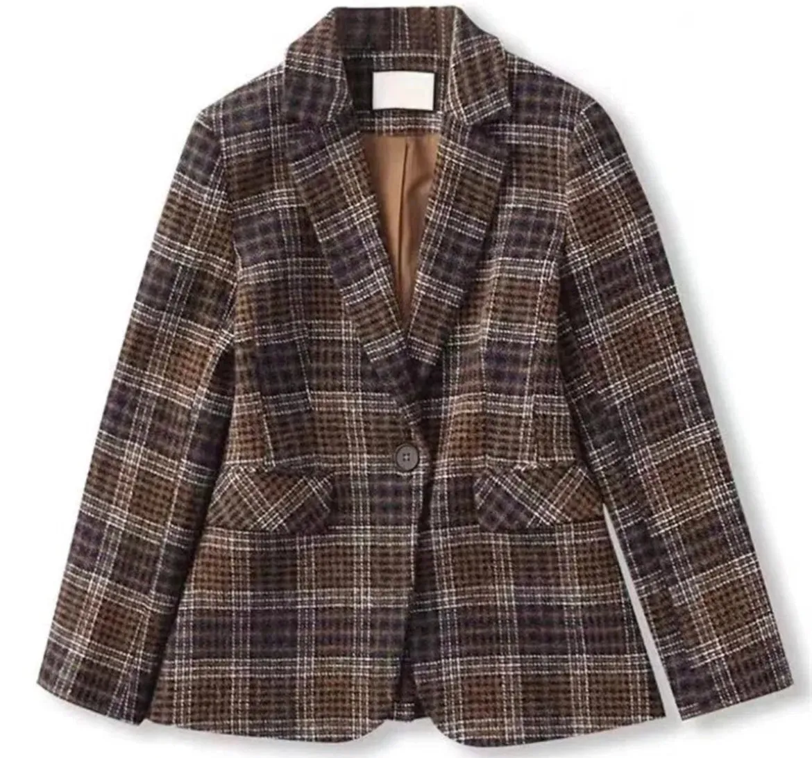 Classic Tweed Blazer