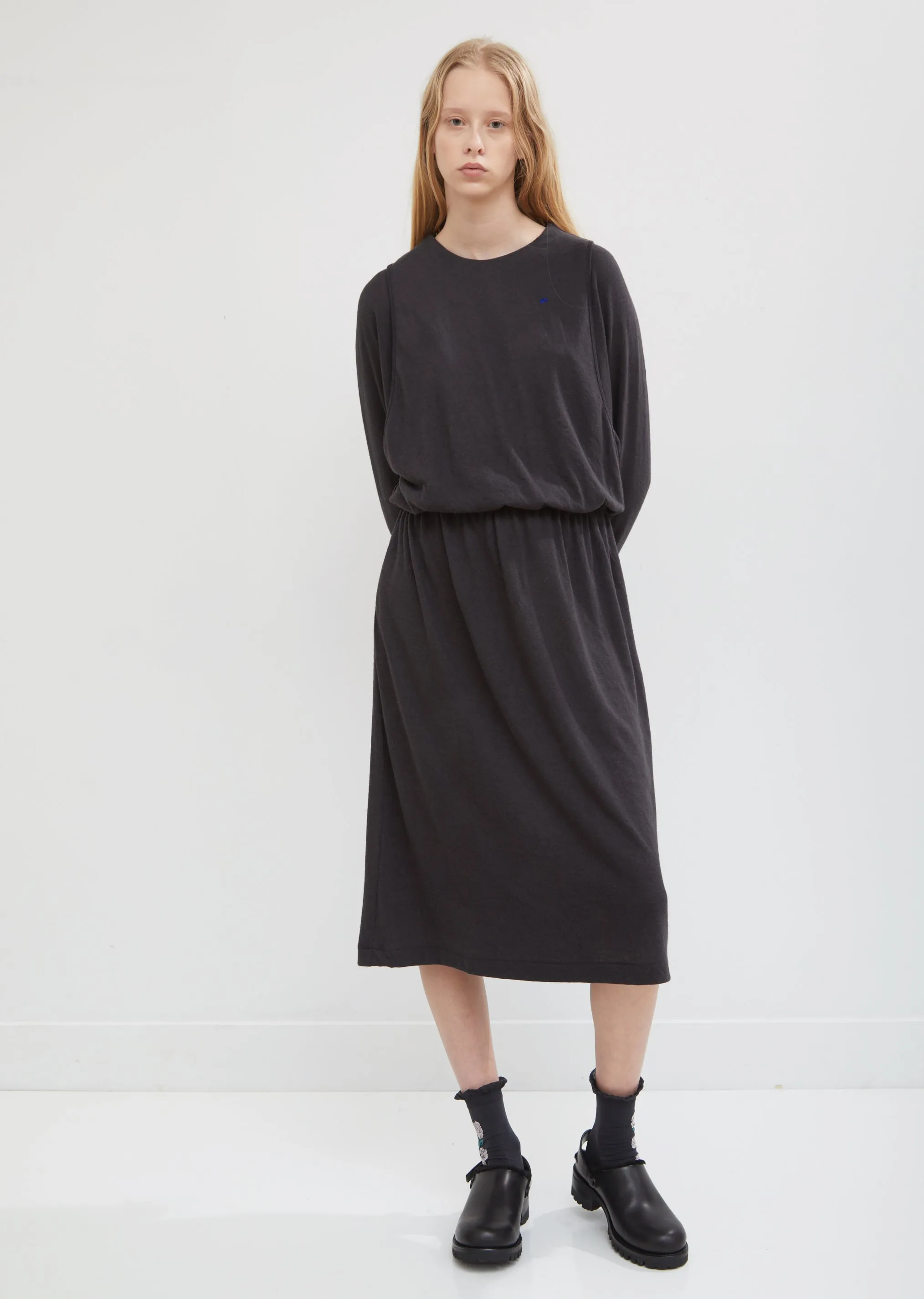 Cozy Angora Double Layer Dress