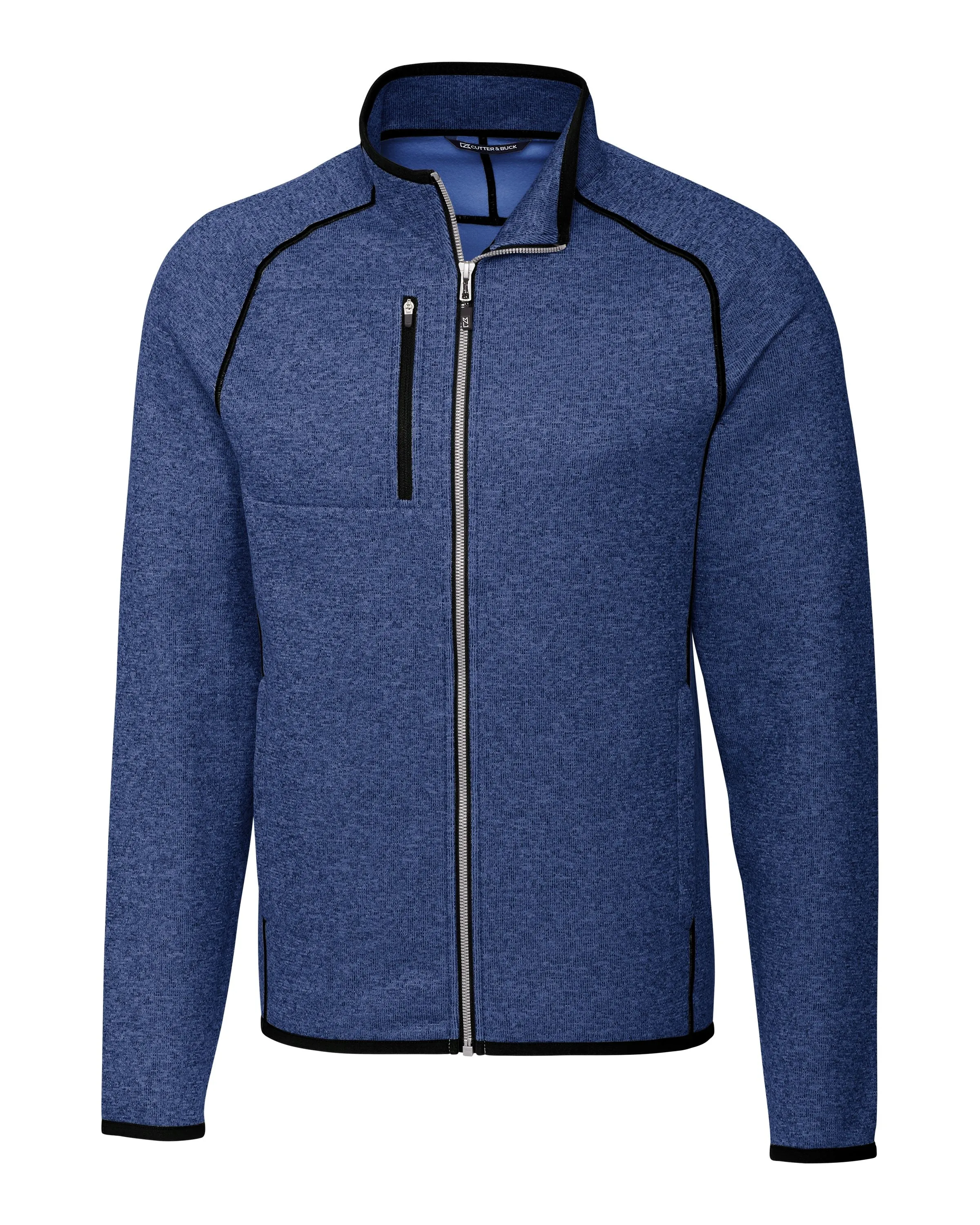 Cutter & Buck Mainsail Sweater-Knit Full Zip Jacket