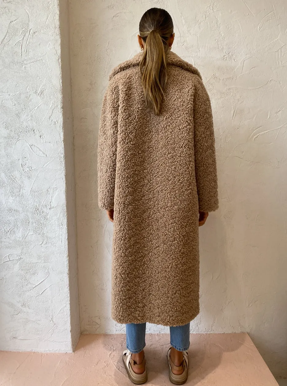 Friends with Frank Henrietta Coat in Oatmeal