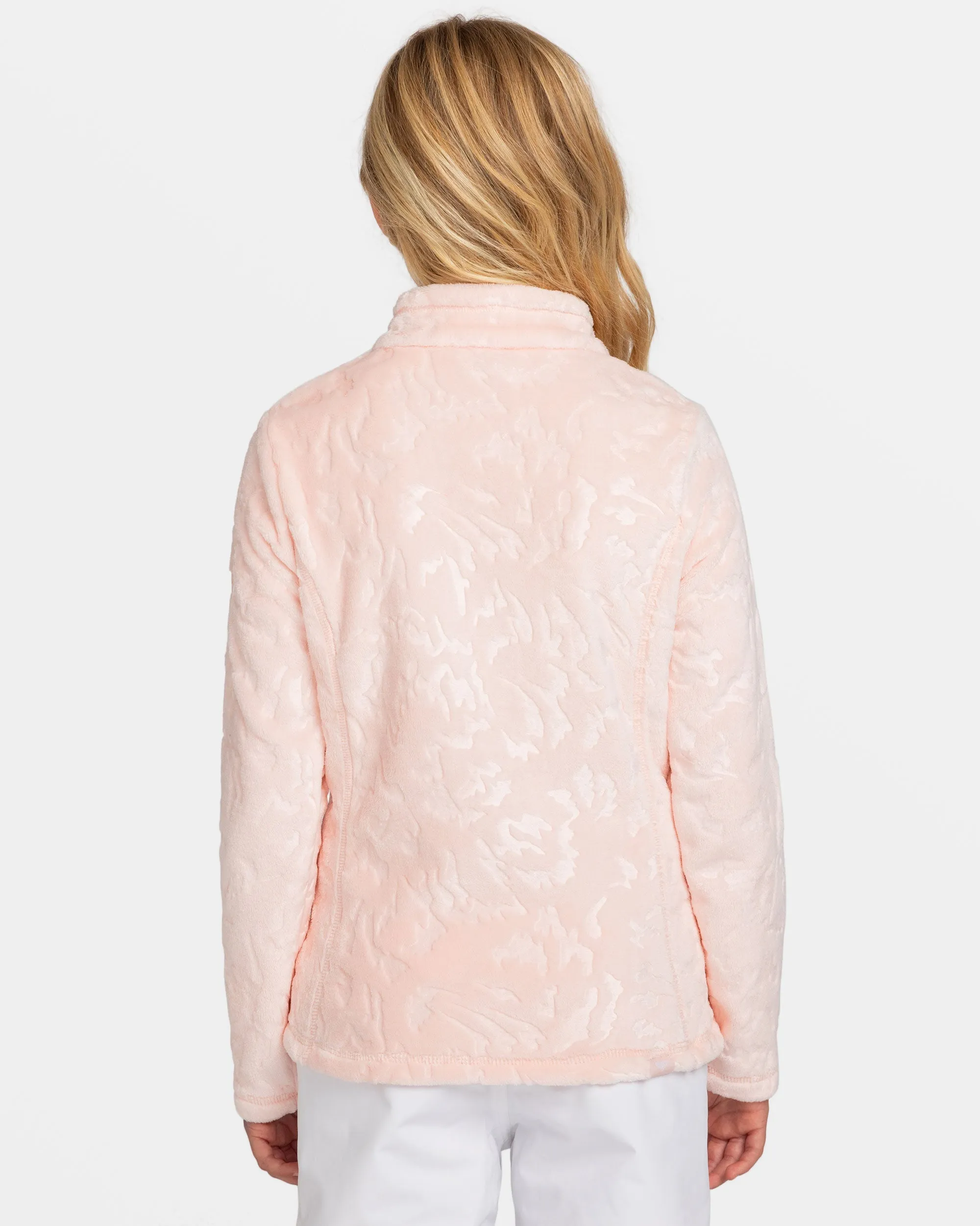 Girls 8-16 Igloo Zip-Up Sweatshirt - Pink Salt