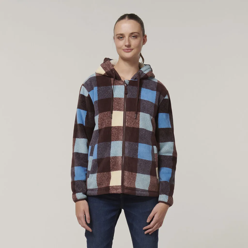 Hard Yakka Womens Check Zoodie (Y08522)