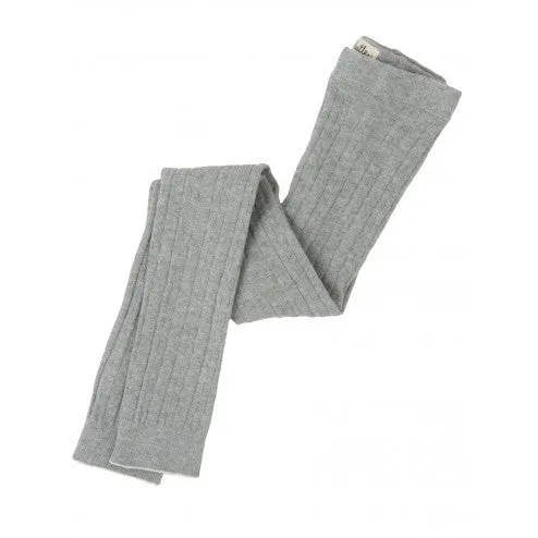 Hatley Cable Knit Tights - Grey