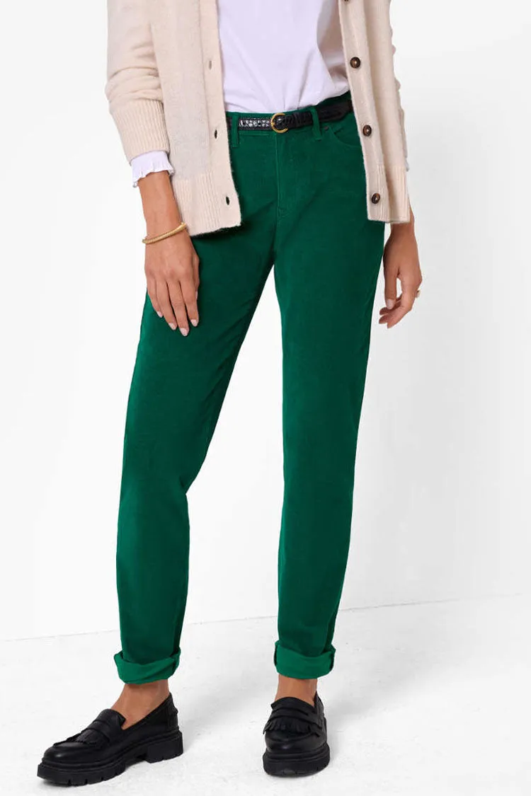 Mary Corduroy Pants in Green