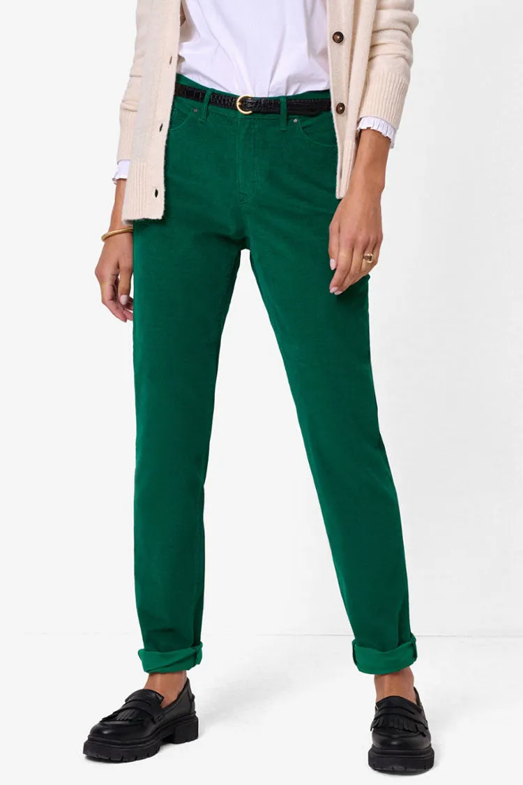 Mary Corduroy Pants in Green