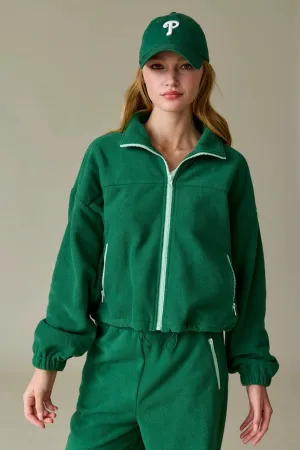 Maya Fleece Jacket Green