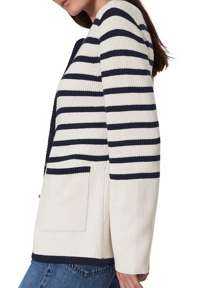 Nancy Long Stripe Cardigan