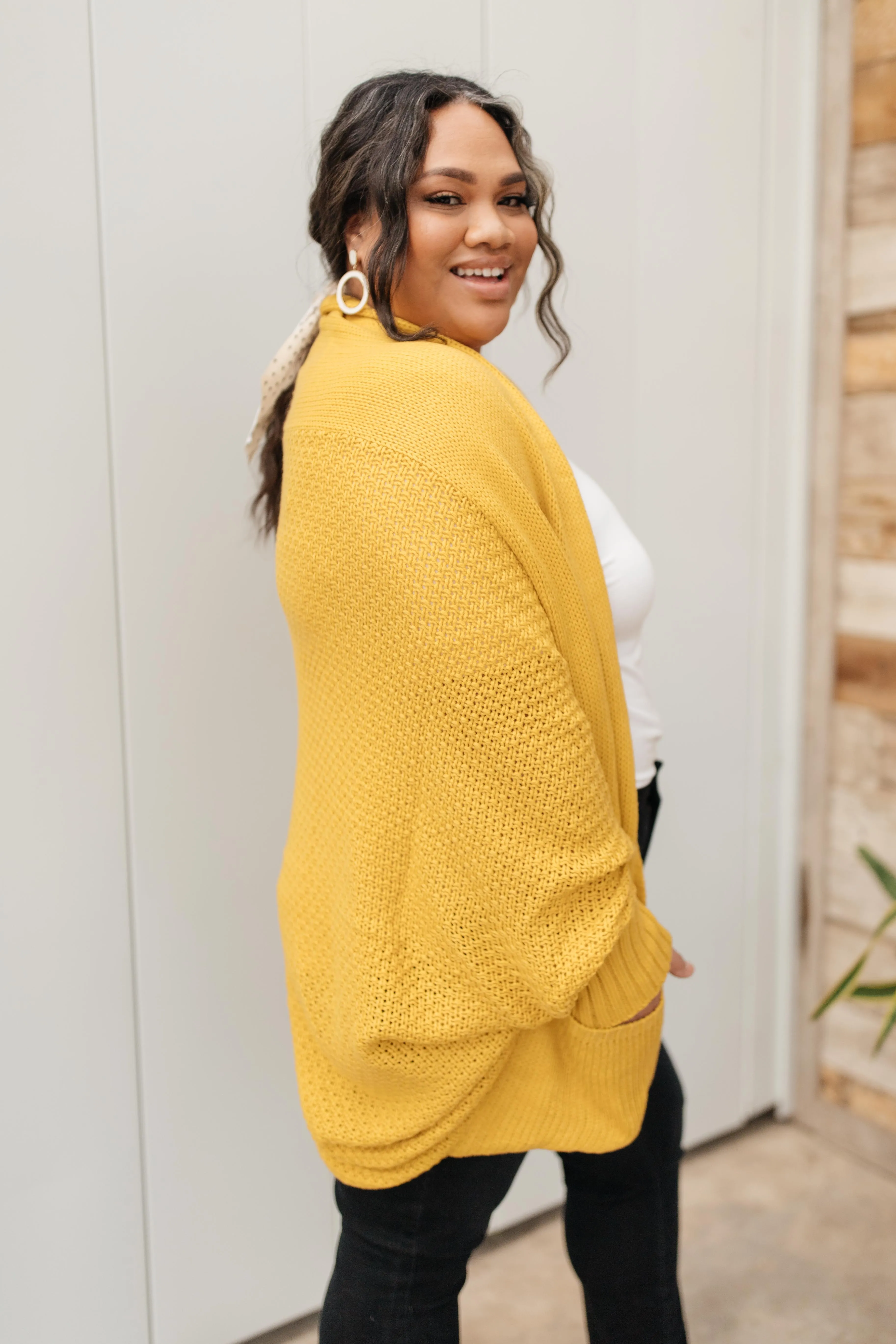 Not Your Grandmother's Cardigan in Sunflower