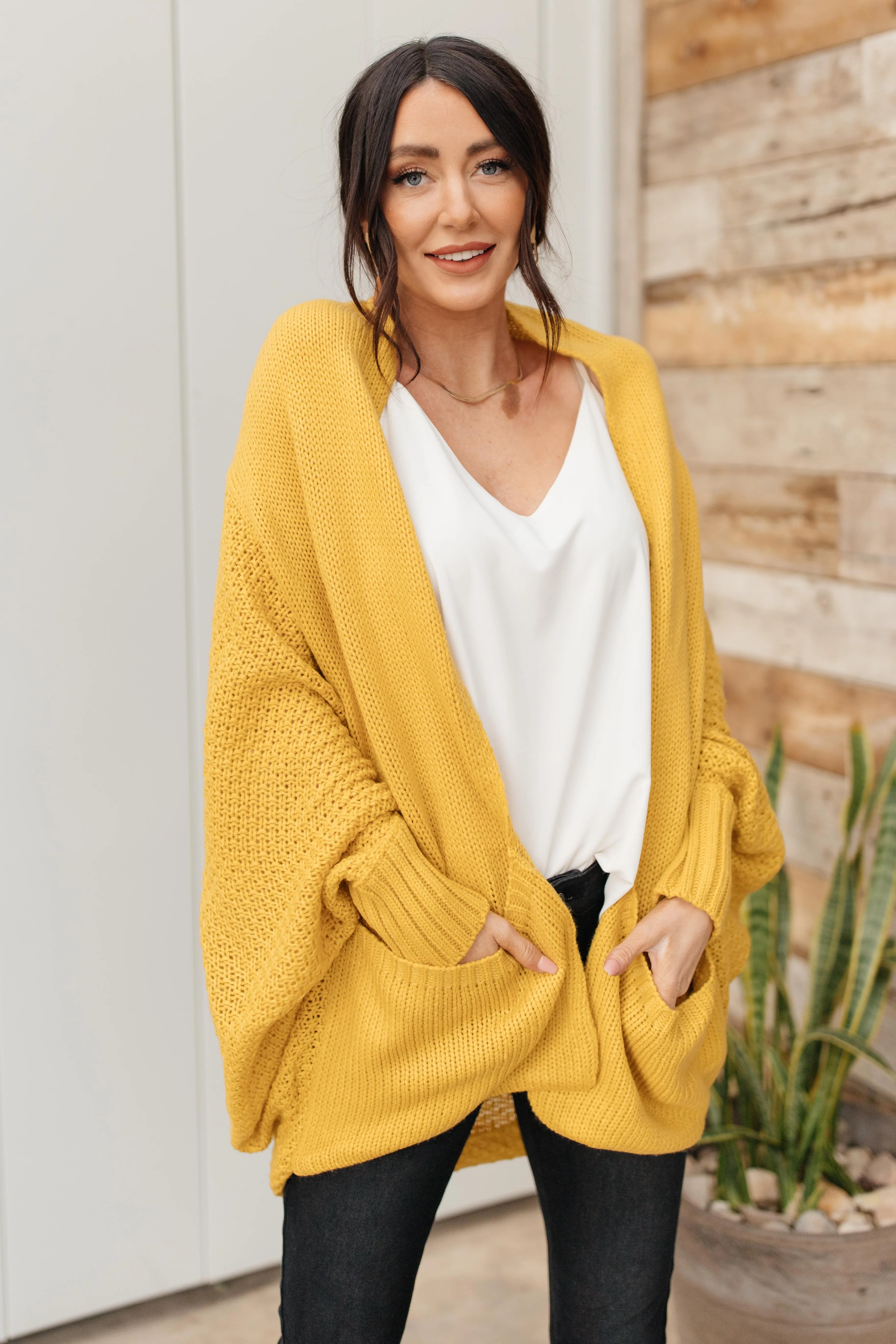 Not Your Grandmother's Cardigan in Sunflower