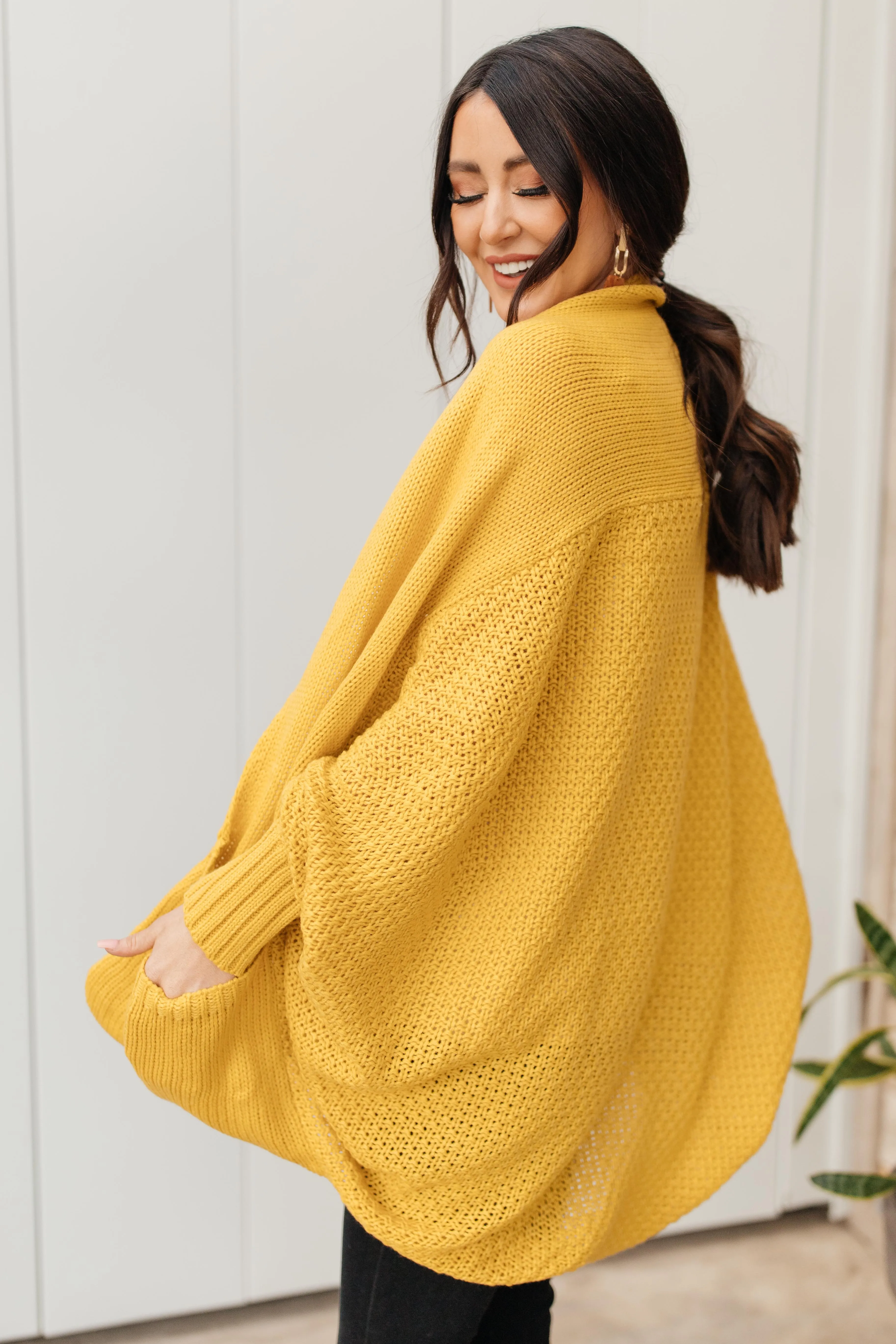 Not Your Grandmother's Cardigan in Sunflower