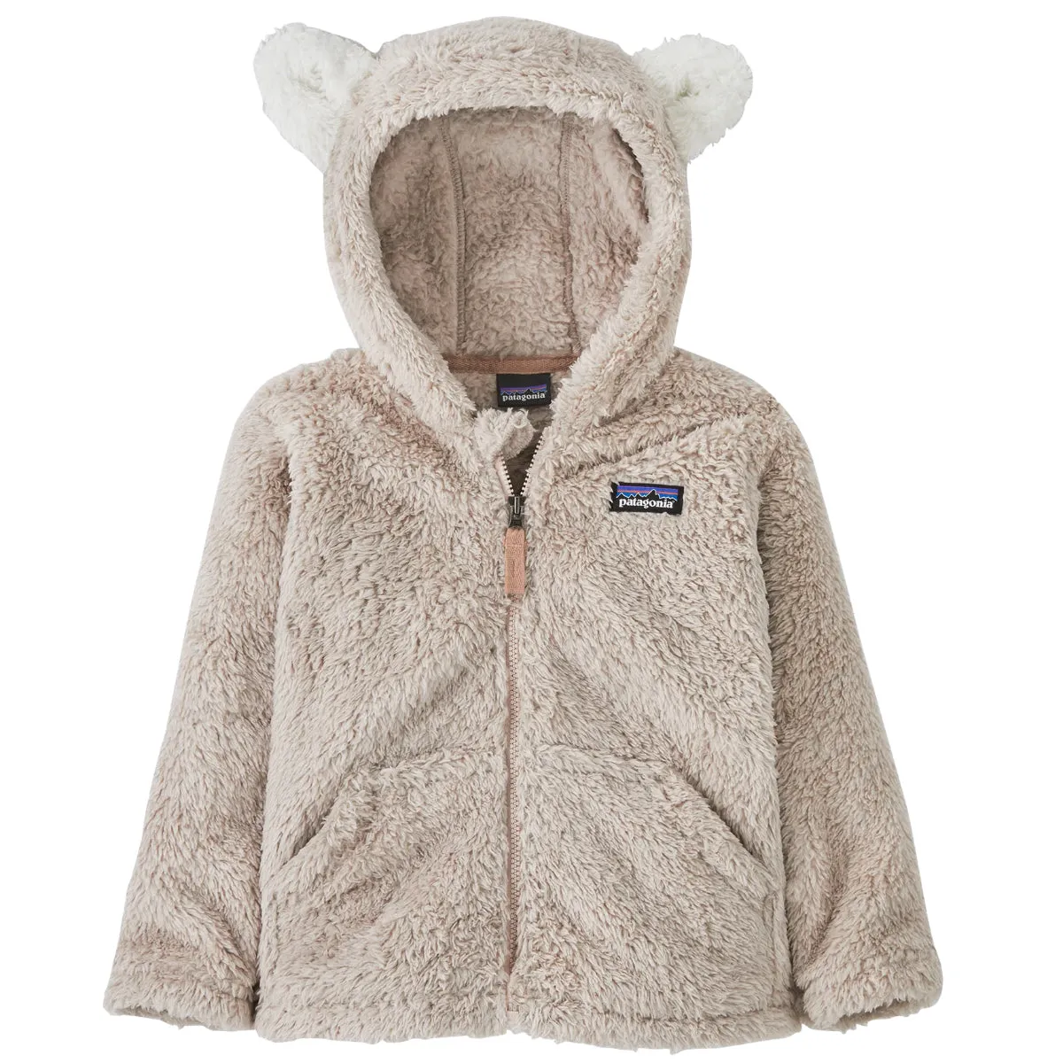 Patagonia Baby Furry Friends Fleece Hooded Zip Jacket