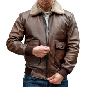 Pilot Leather Jacket for Men