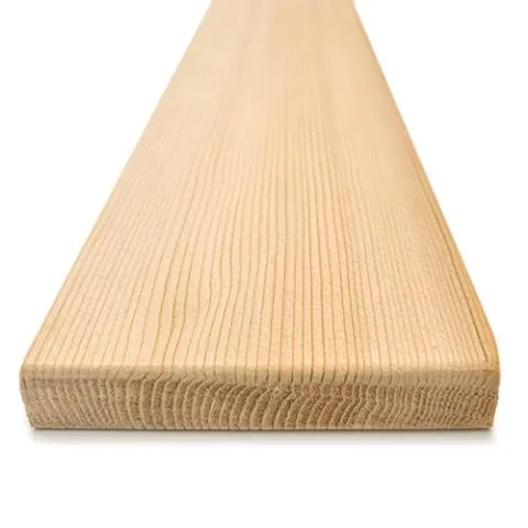 Prosaunas Cedar 1x4 VG S4SEE Bench Material