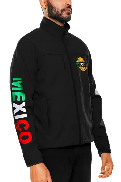 Soft Shell Jackets Mexico Embroidered