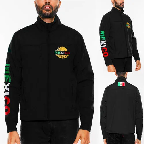 Soft Shell Jackets Mexico Embroidered