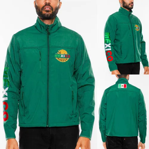 Soft Shell Jackets Mexico Embroidered