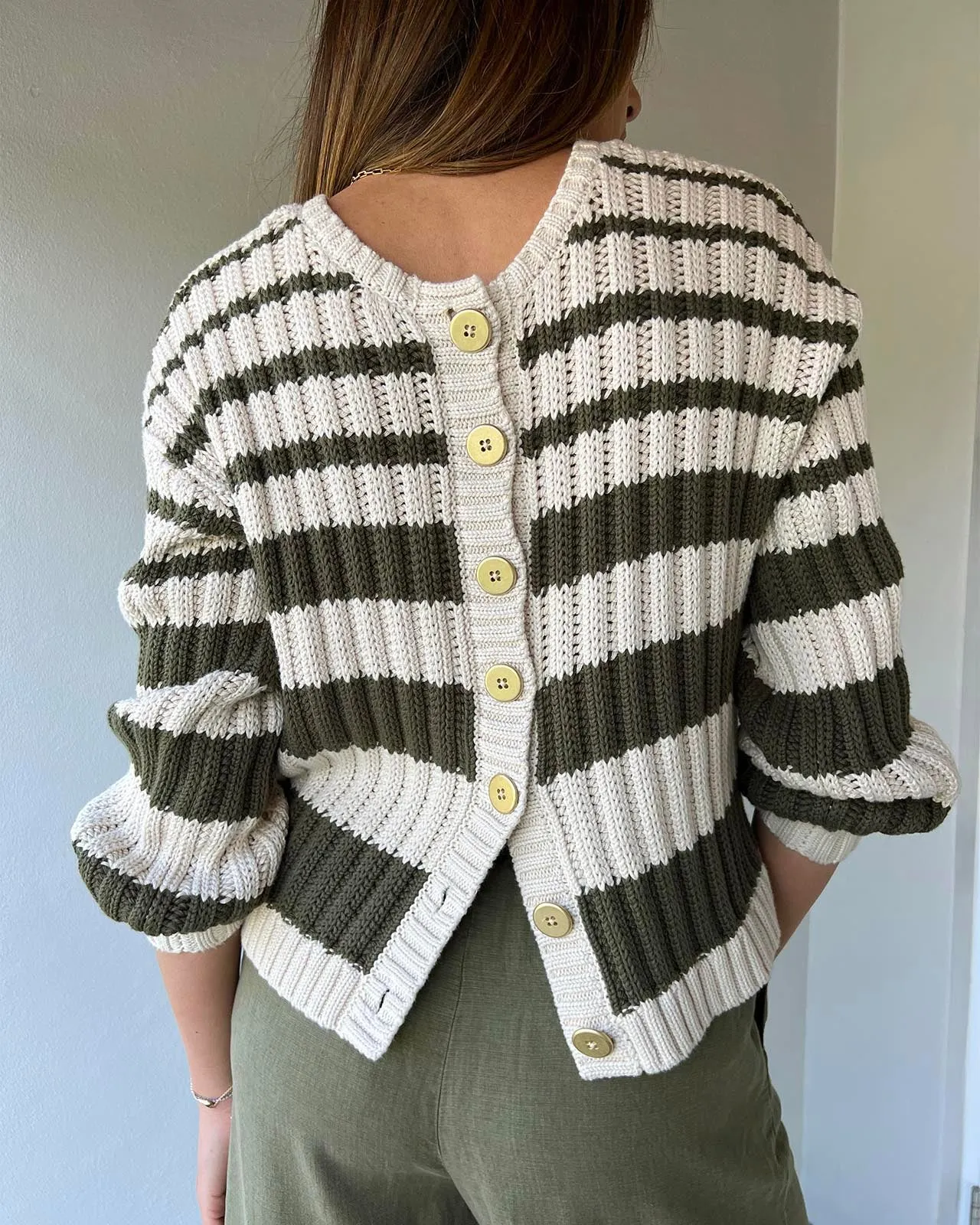 Splendid x Rachelove Striped Reversible Cardigan