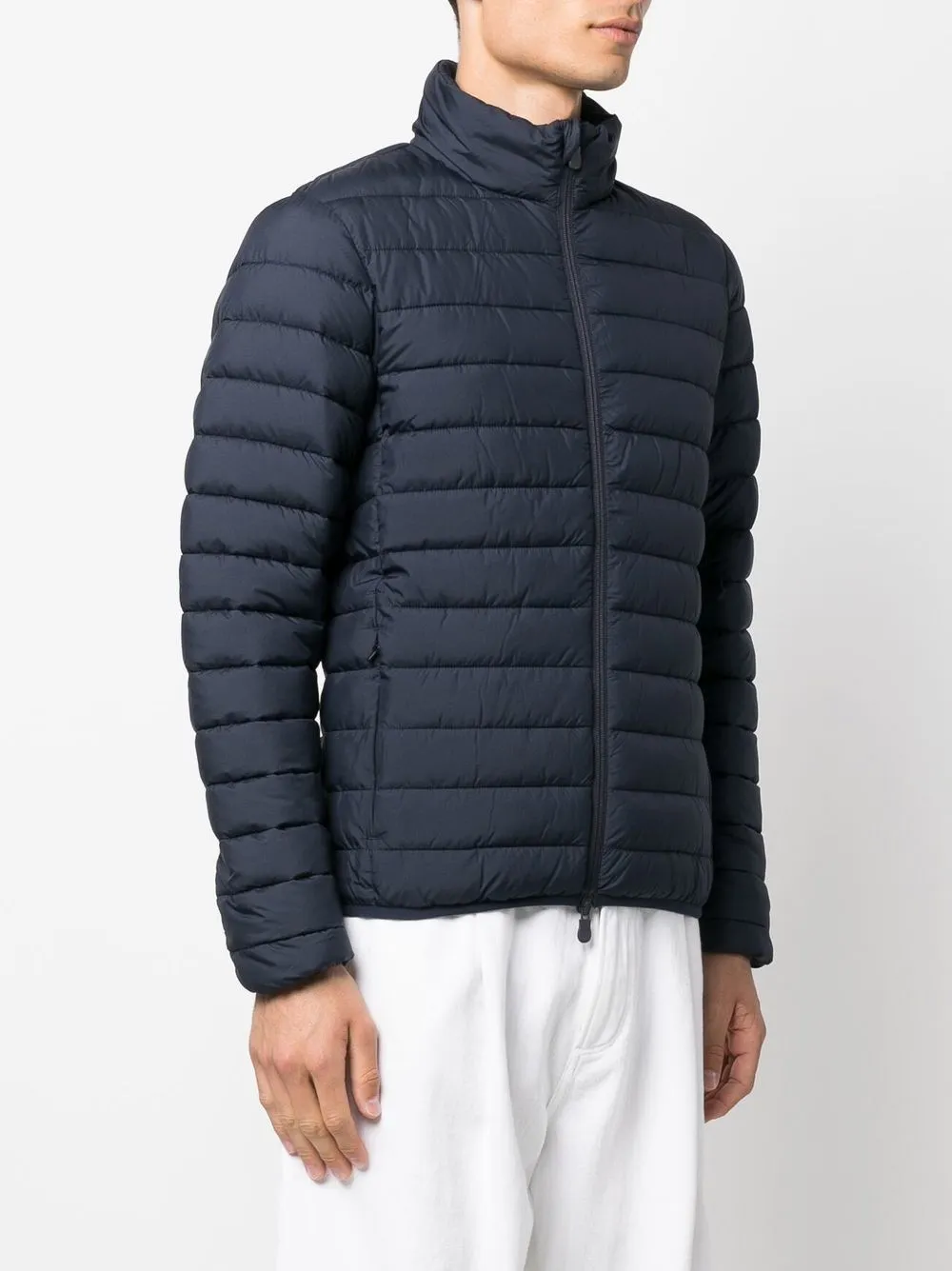 zip-up padded jacket