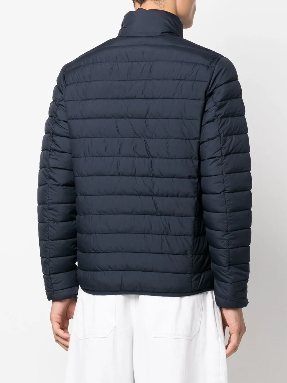 zip-up padded jacket